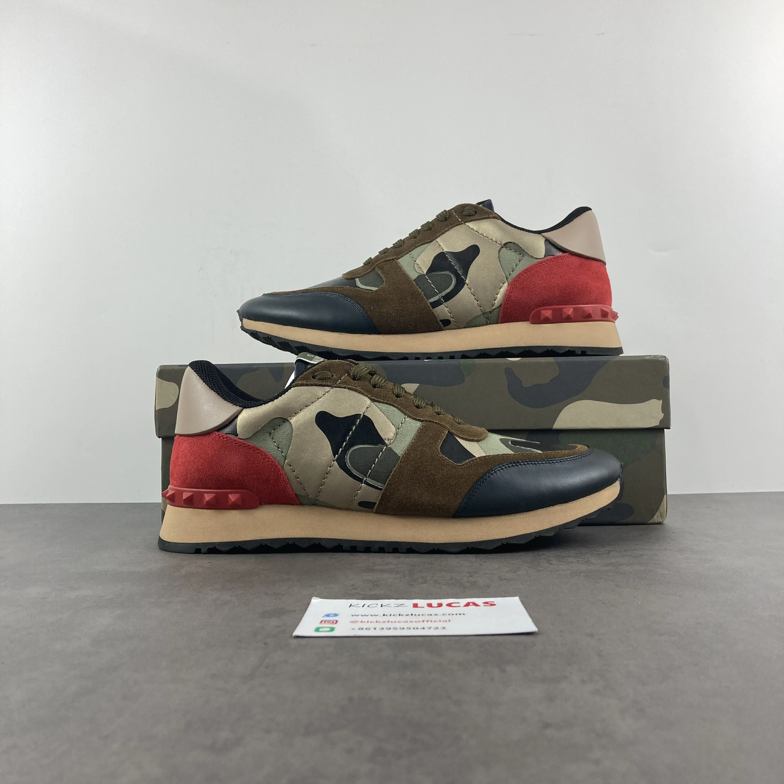 Trendsetting Men V*ALENTINO Top Sneaker Trainer RR20230704- 7567