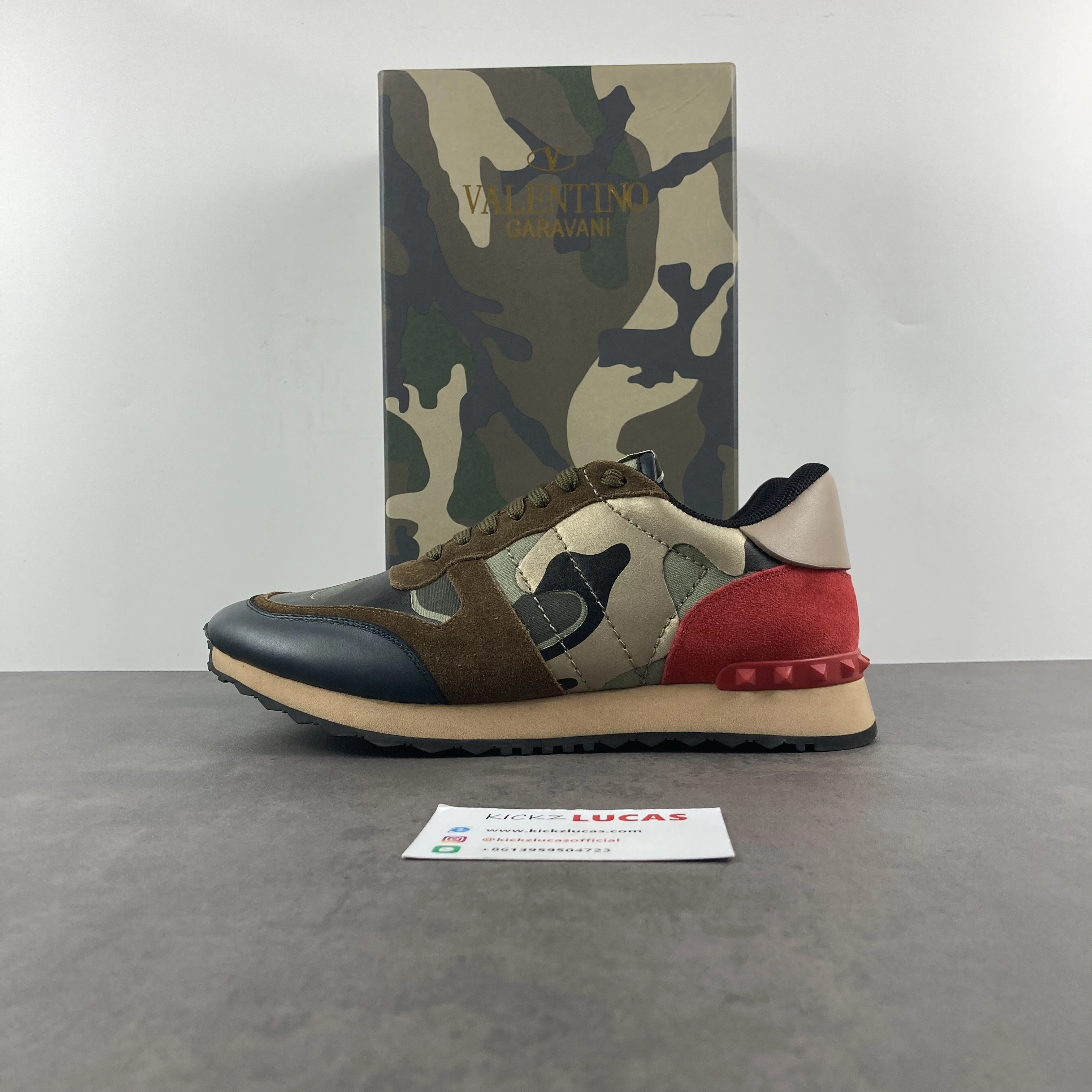 Trendsetting Men V*ALENTINO Top Sneaker Trainer RR20230704- 7567