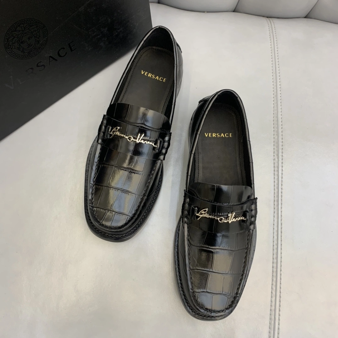 Cozy Men V*ersace Top Loafer CP 20230612- 6628