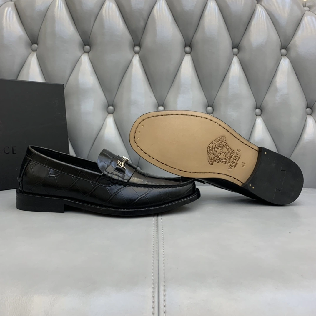 Cozy Men V*ersace Top Loafer CP 20230612- 6628