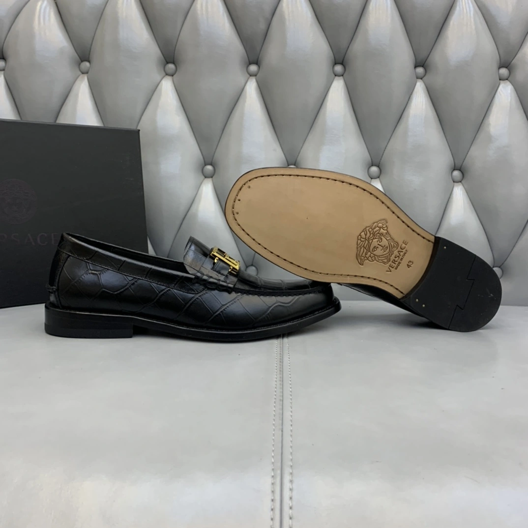 WaterResistant Men V*ersace Top Loafer CP 20230613- 6623