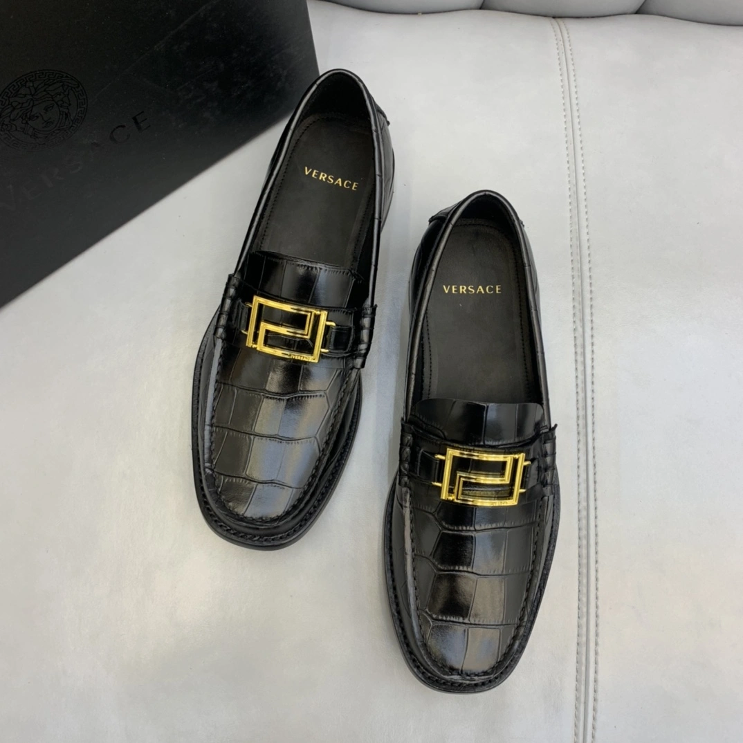 WaterResistant Men V*ersace Top Loafer CP 20230613- 6623