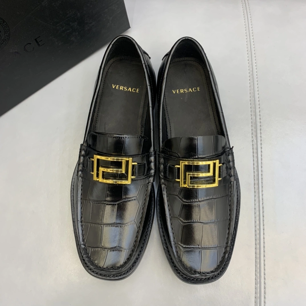 WaterResistant Men V*ersace Top Loafer CP 20230613- 6623