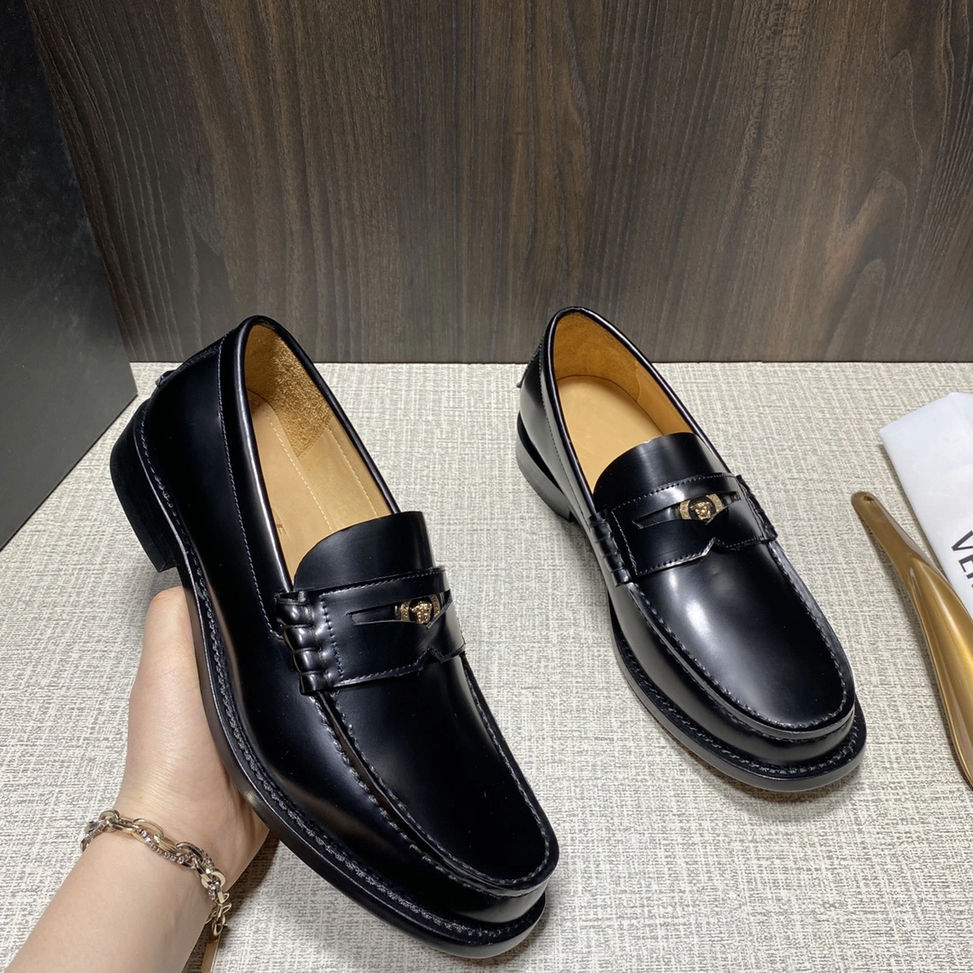EyeCatching Men V*ersace Top Loafer CP 20230613- 6620