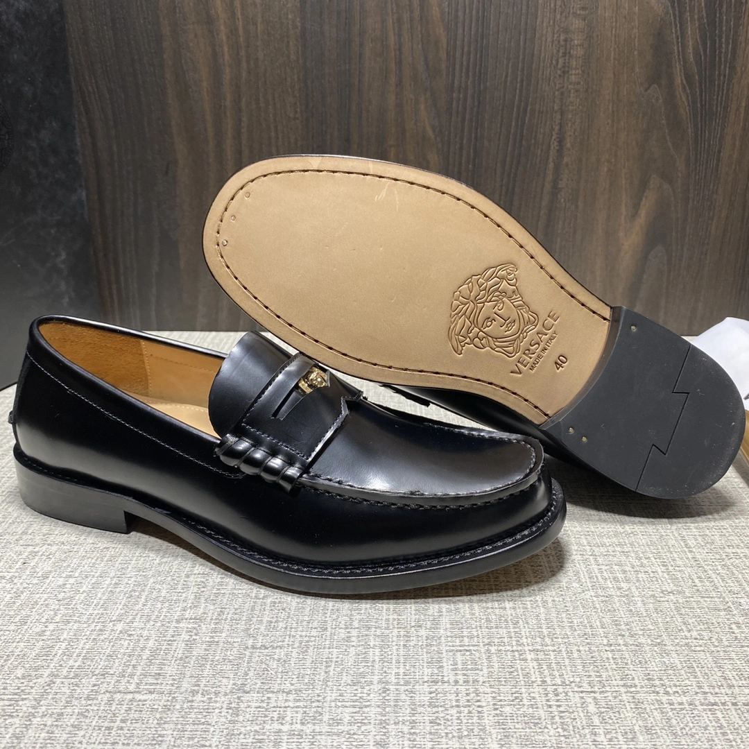 EyeCatching Men V*ersace Top Loafer CP 20230613- 6620