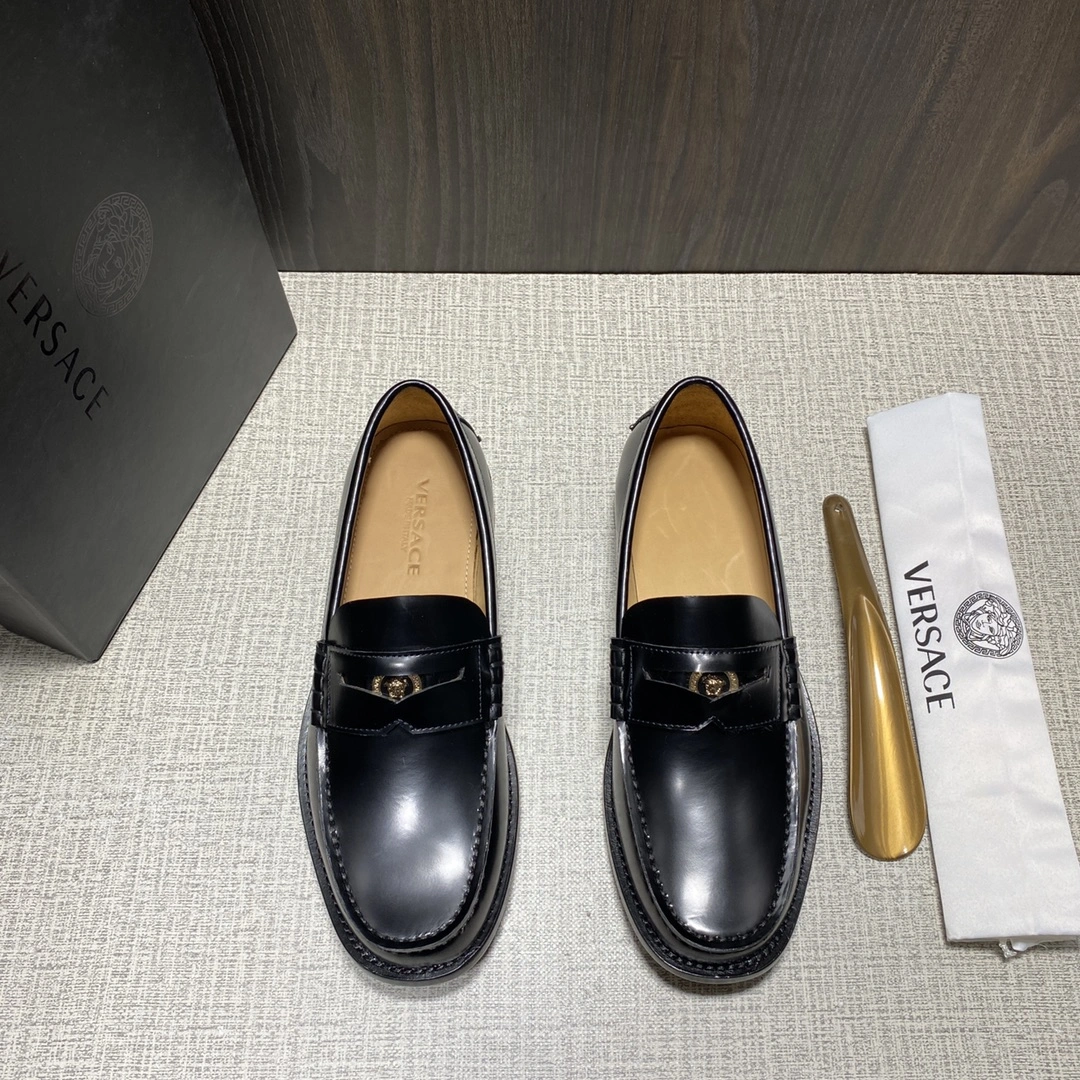 EyeCatching Men V*ersace Top Loafer CP 20230613- 6620