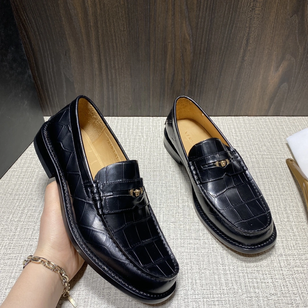 ZeroBulk Men V*ersace Top Loafer CP 20230613- 6619