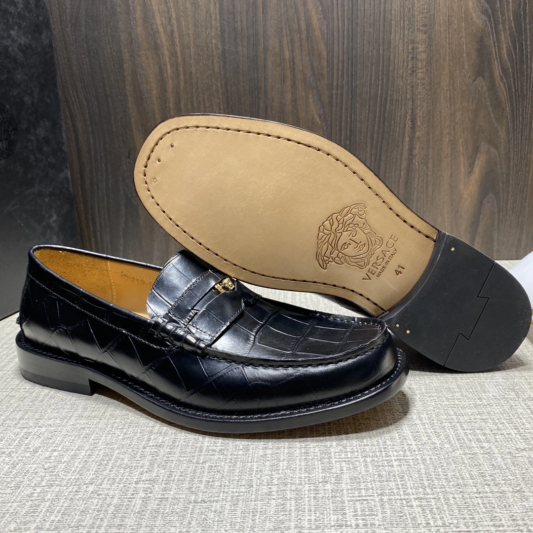 ZeroBulk Men V*ersace Top Loafer CP 20230613- 6619