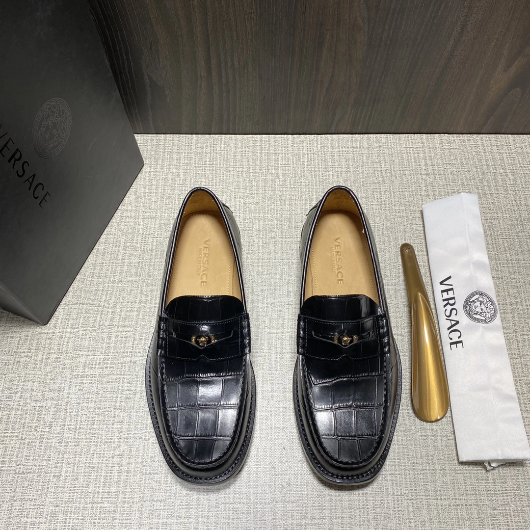 ZeroBulk Men V*ersace Top Loafer CP 20230613- 6619