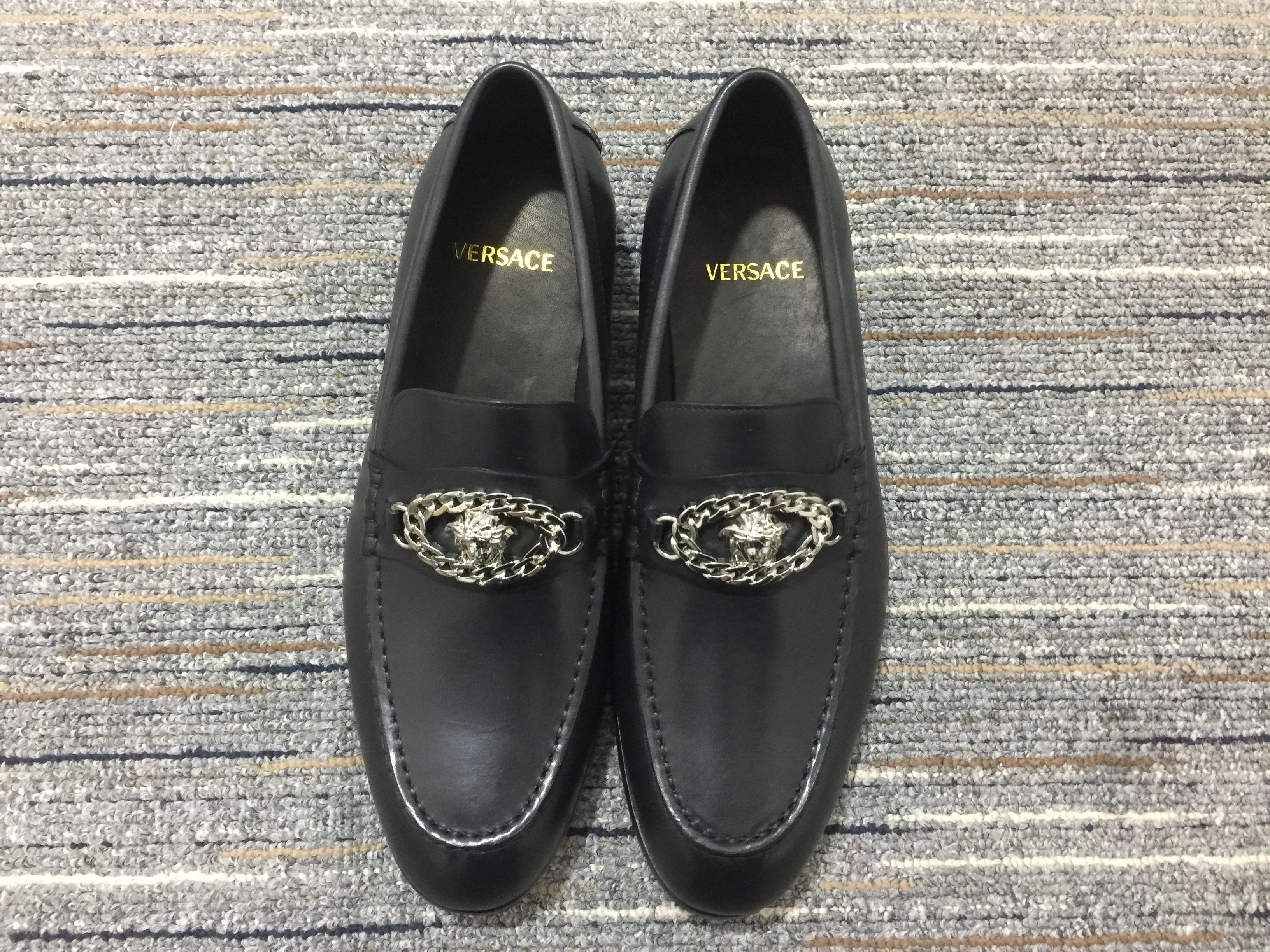 MoistureWicking Men V*ersace Top Loafer 6681