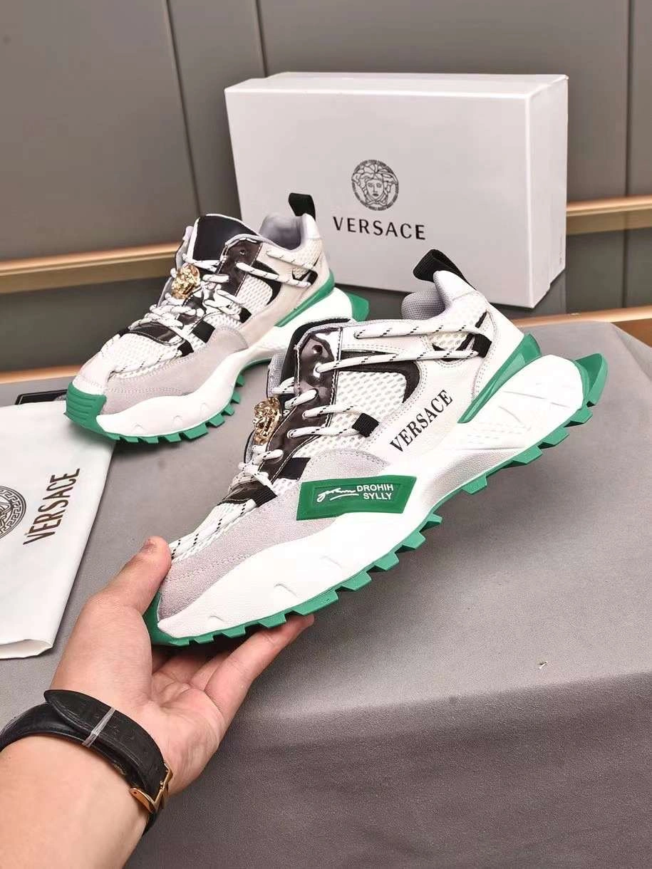 Classic Men V*ersace Top Sneaker 6669