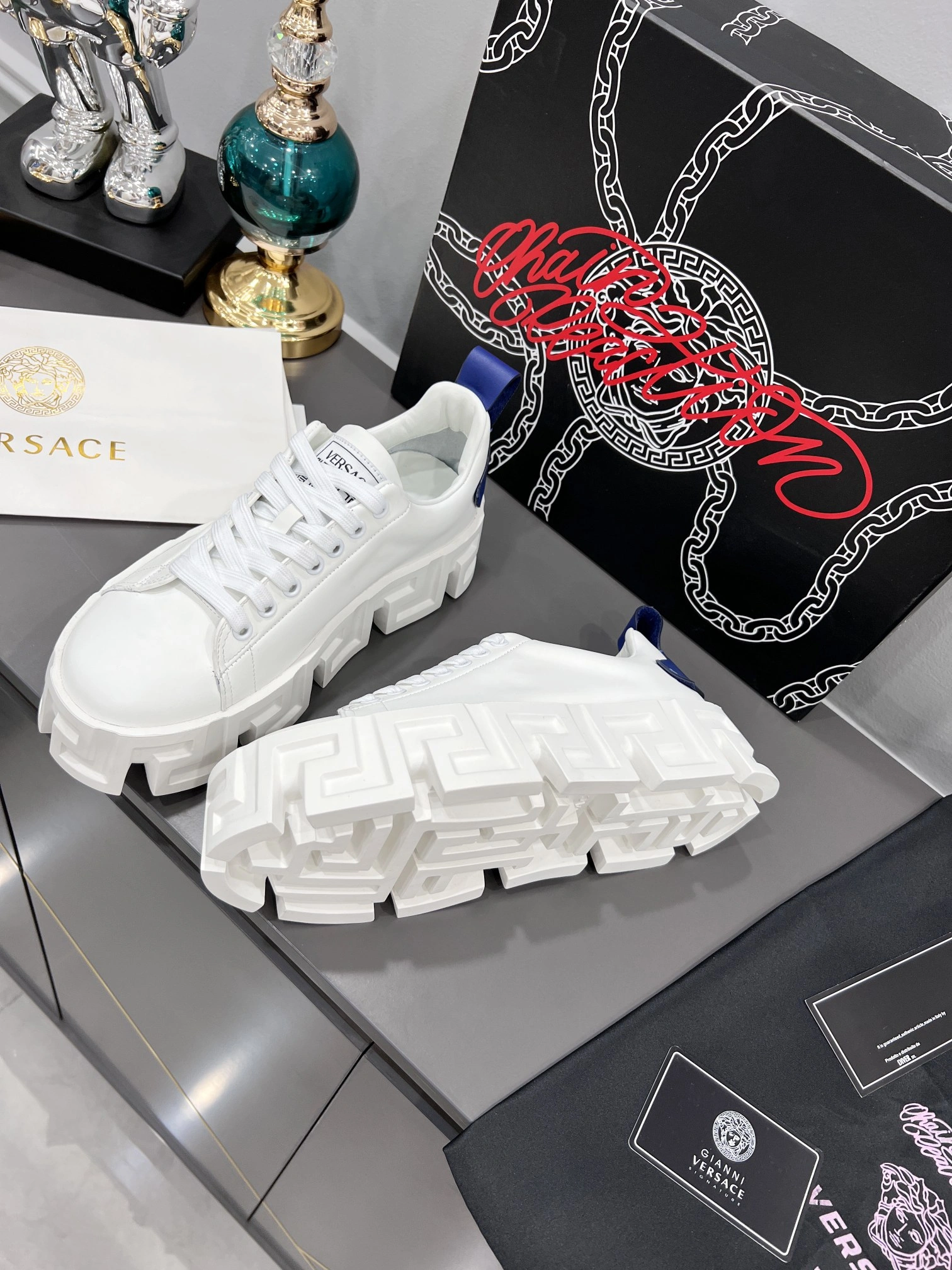 Effortless Men V*ersace Top Sneakers CP 20230607- 6647