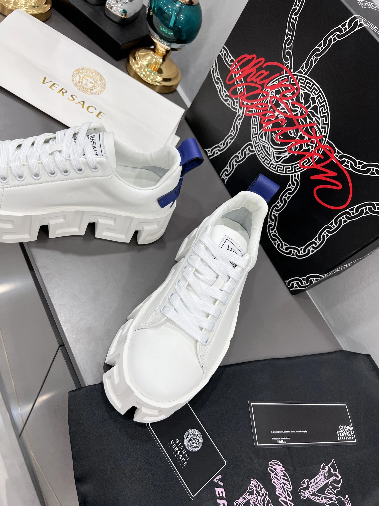 Effortless Men V*ersace Top Sneakers CP 20230607- 6647