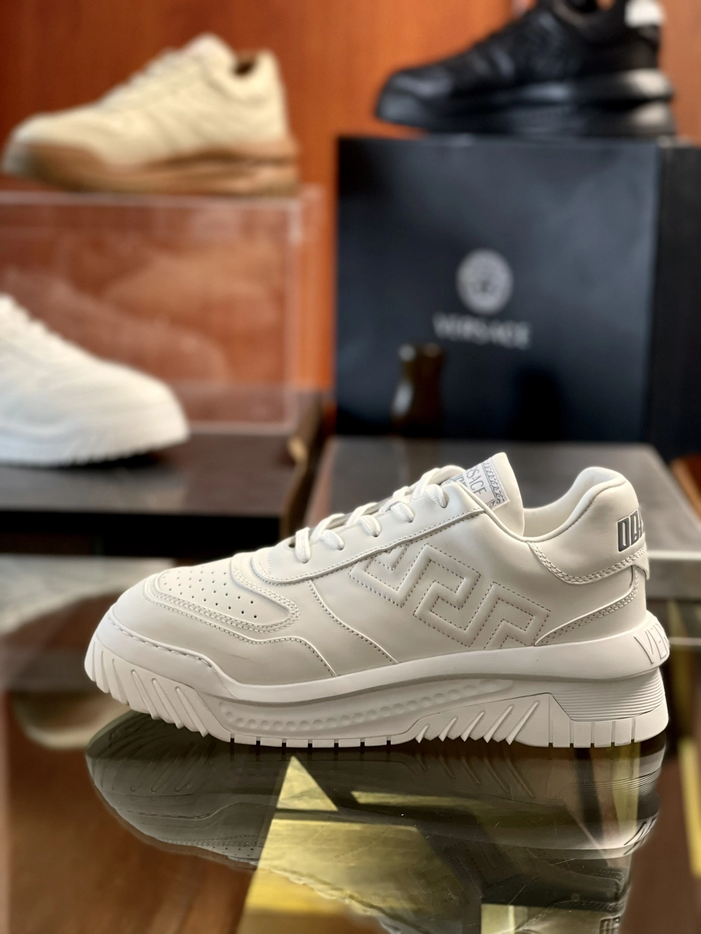 Breathable Men V*ersace Top Sneakers ODISSEA RR 20230606 - 6659
