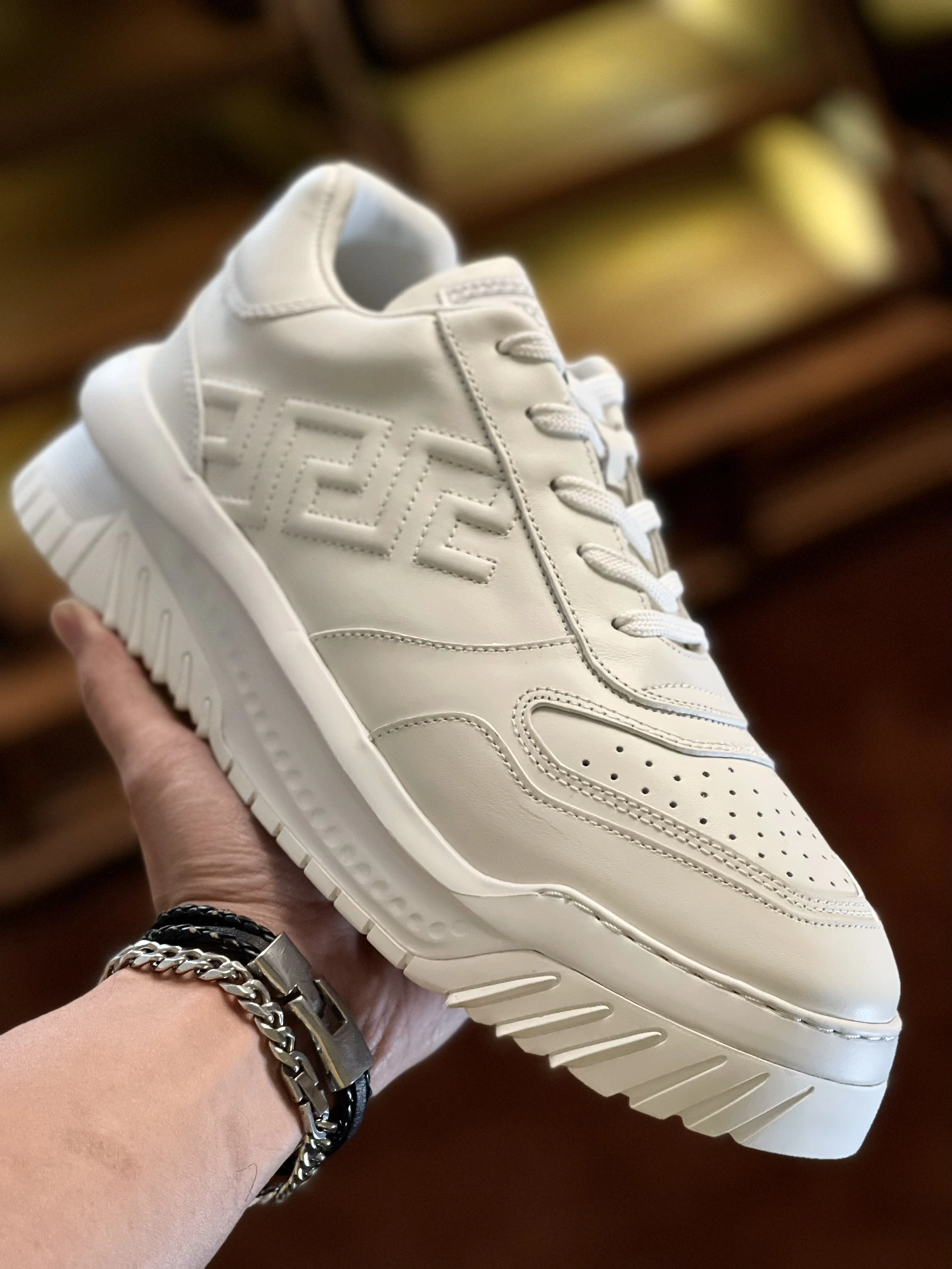 Breathable Men V*ersace Top Sneakers ODISSEA RR 20230606 - 6659