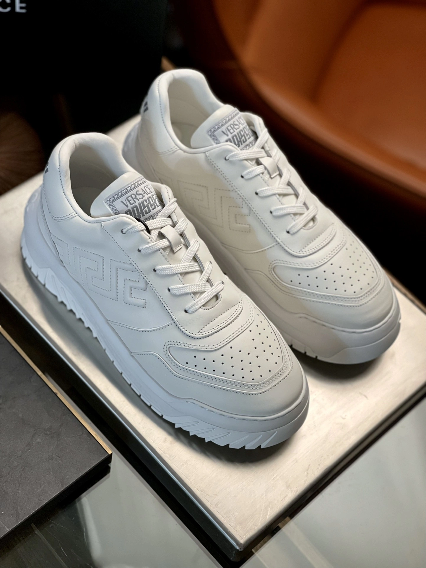 Breathable Men V*ersace Top Sneakers ODISSEA RR 20230606 - 6659