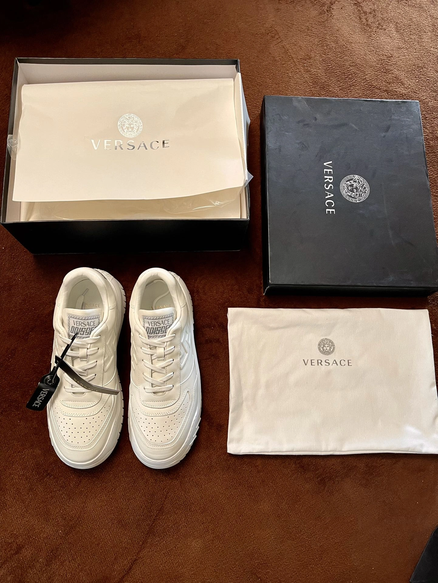 Breathable Men V*ersace Top Sneakers ODISSEA RR 20230606 - 6659