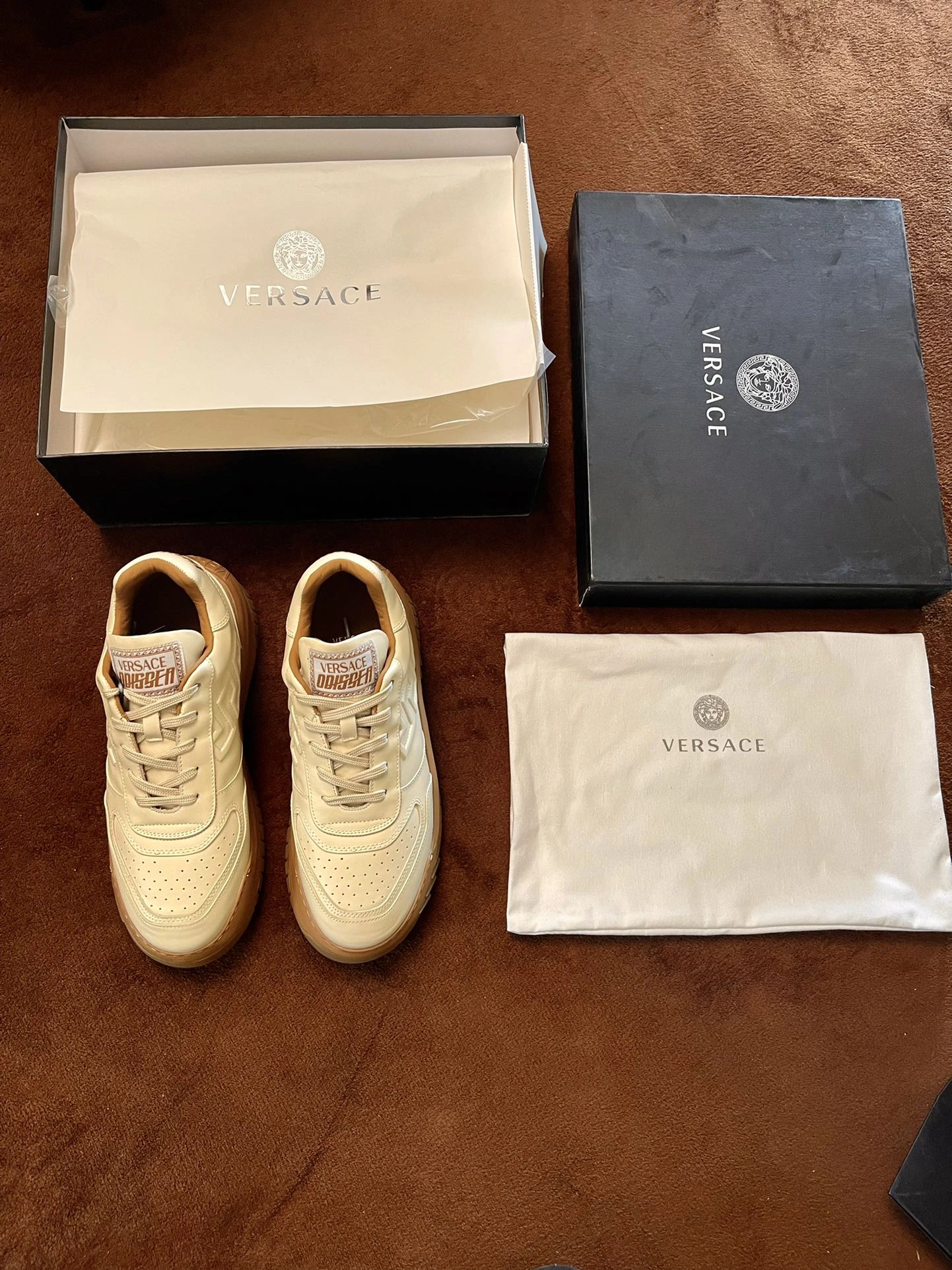Colorful Men V*ersace Top Sneakers ODISSEA RR 20230606 - 6658