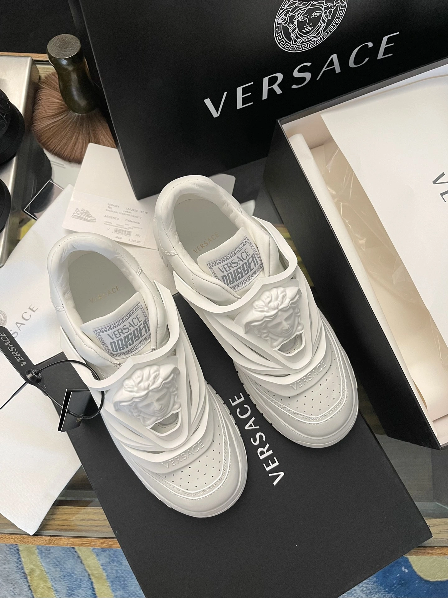 Men V*ersace Top Sneakers ODISSEA RR 20230606 - Elegant 6657