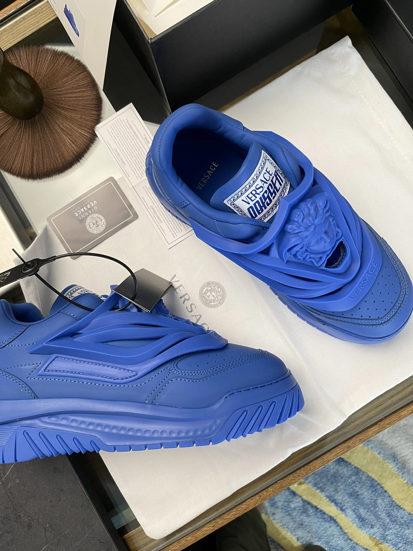 Men V*ersace Top Sneakers ODISSEA RR 20230606 - Packable 6654