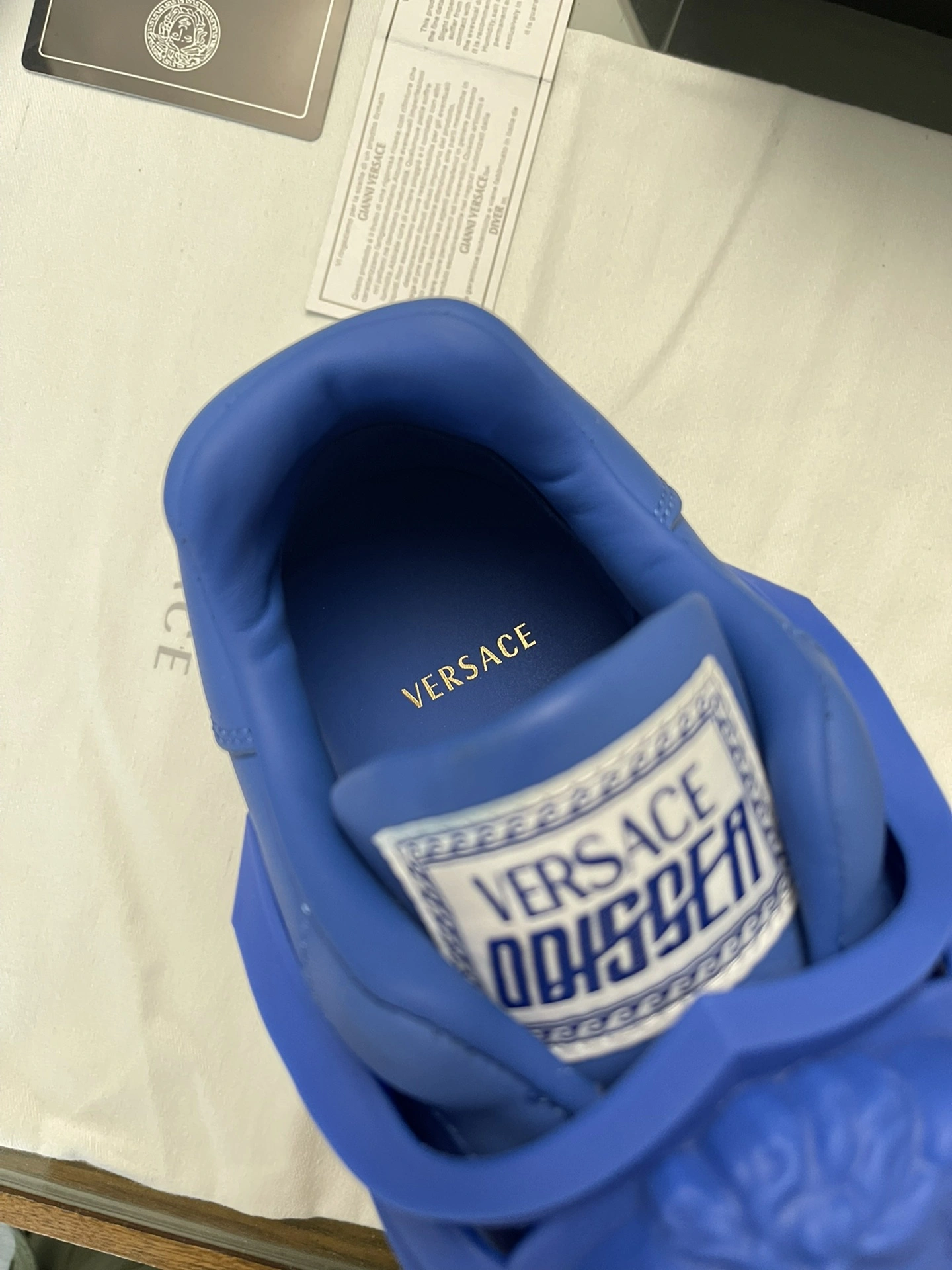 Men V*ersace Top Sneakers ODISSEA RR 20230606 - Packable 6654