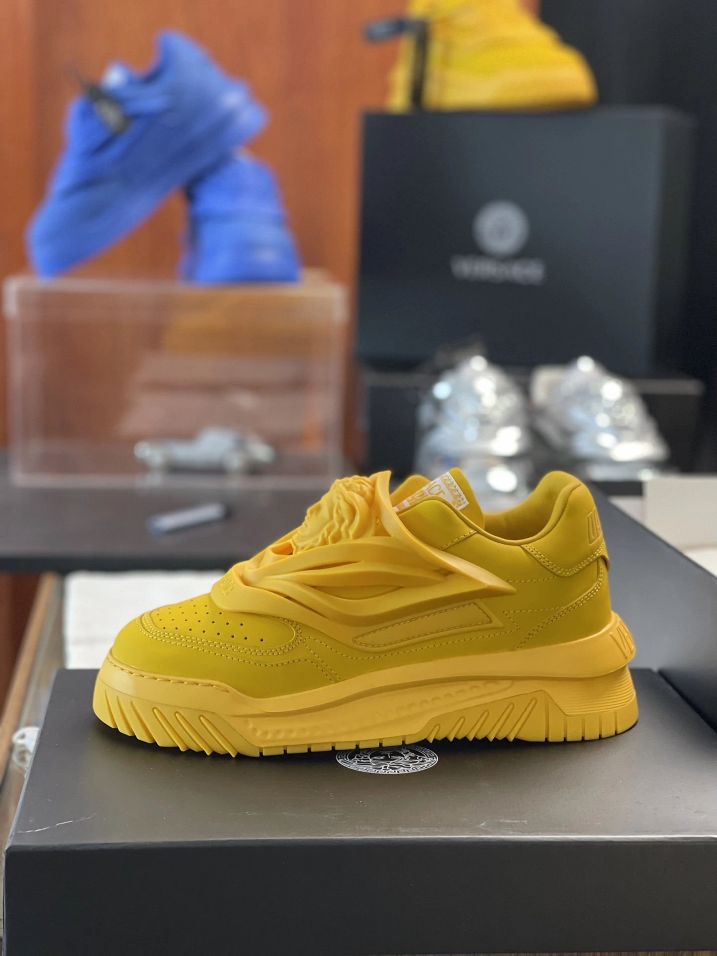 Original Men V*ersace Top Sneakers ODISSEA RR 20230606 - 6653
