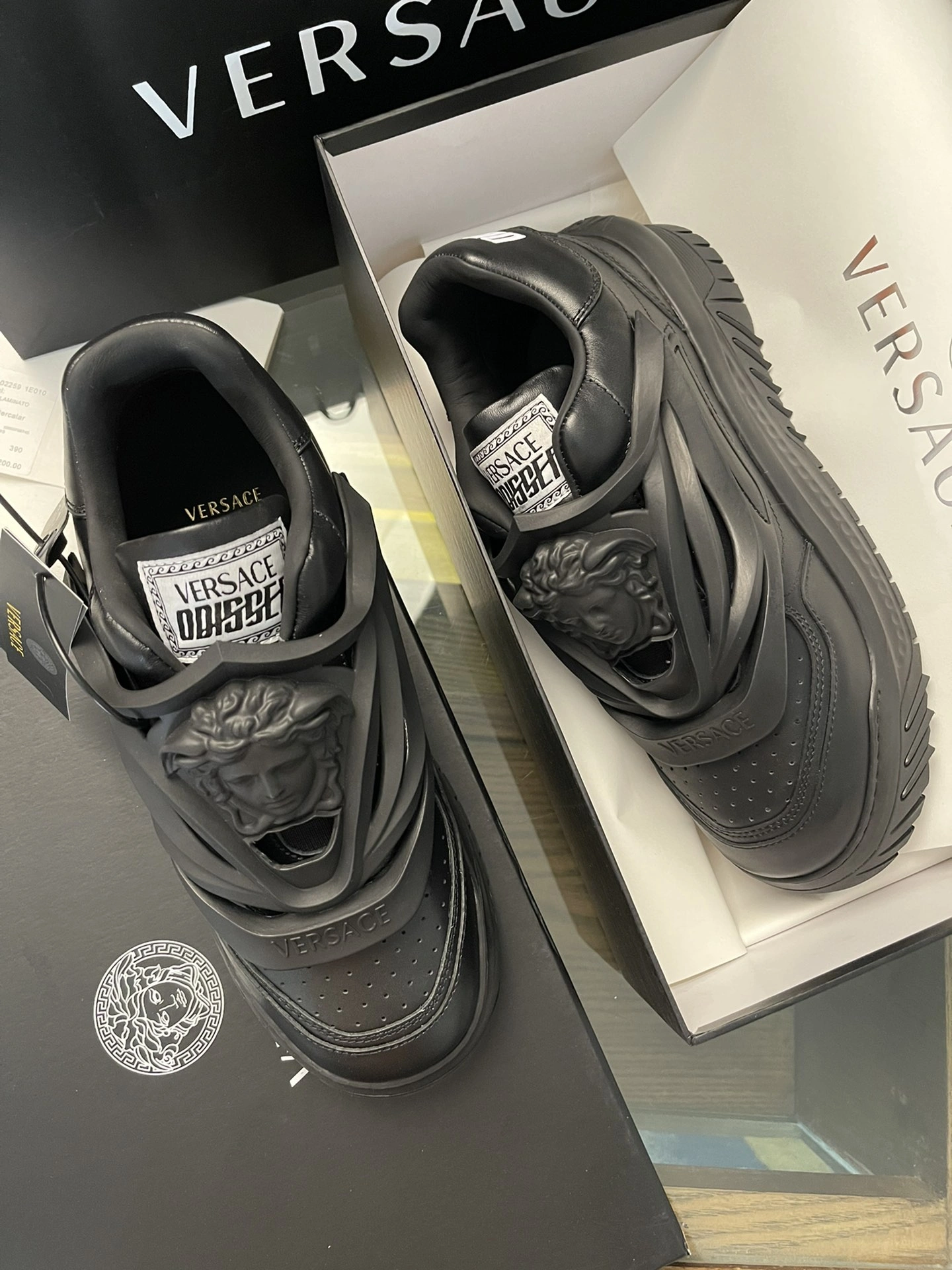 Men V*ersace Top Sneakers ODISSEA RR 20230606 - Colorful 6655