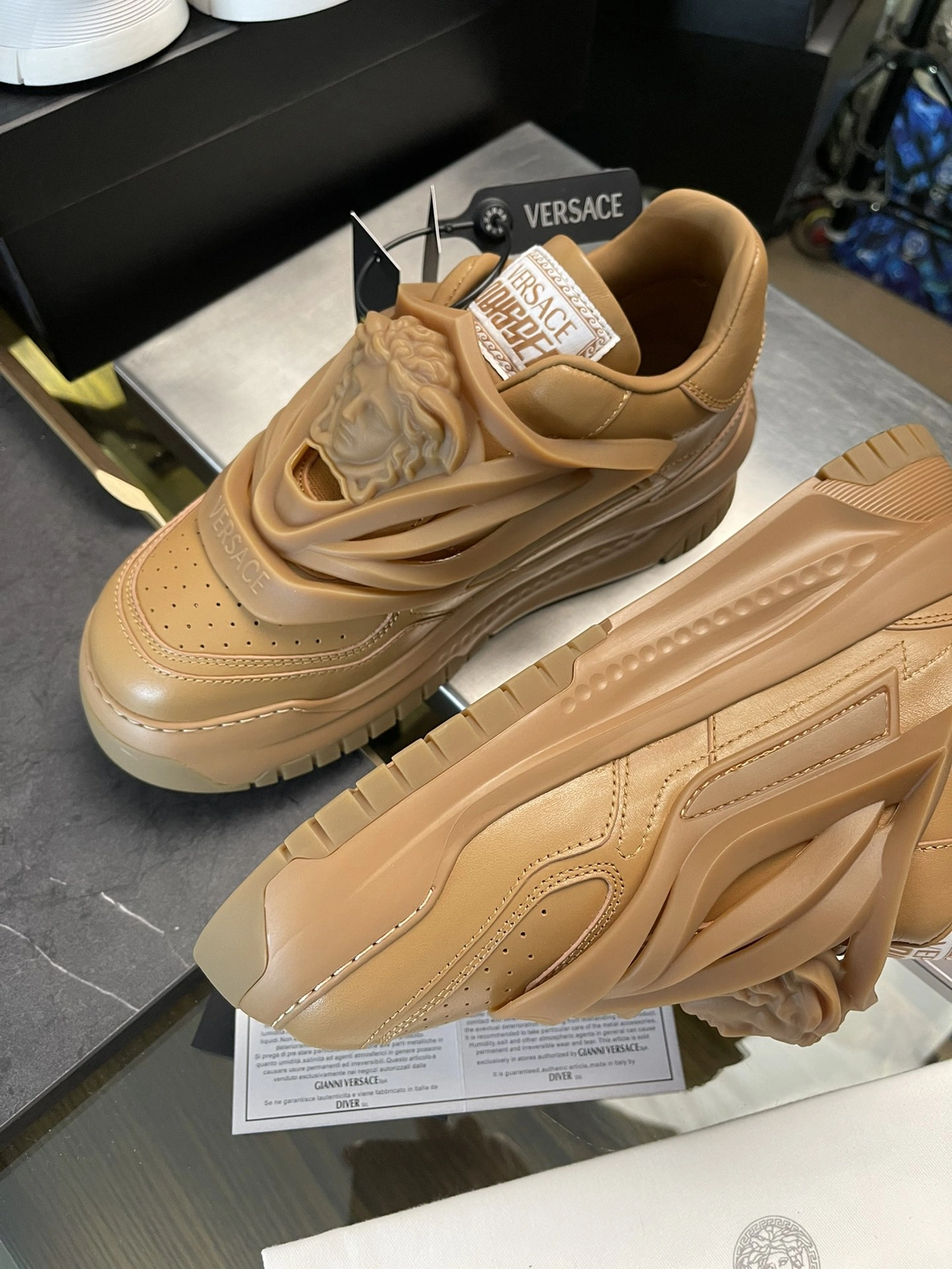 Trendsetting Men V*ersace Top Sneakers ODISSEA RR 20230606 - 6652