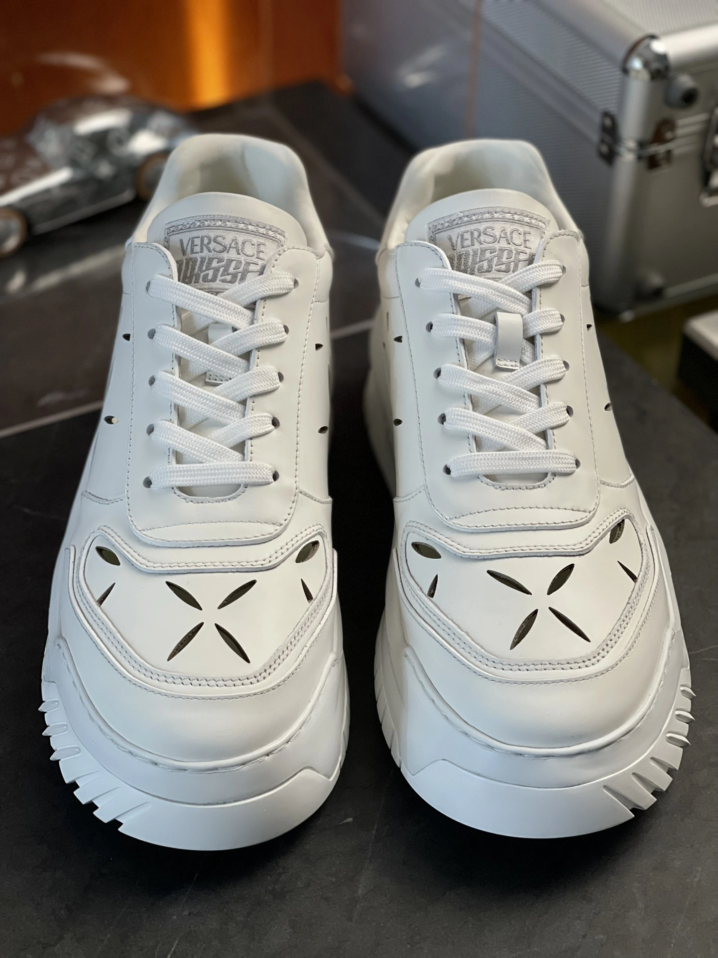 Men V*ersace Top Sneakers ODISSEA RR 20230606 - Bold 6651