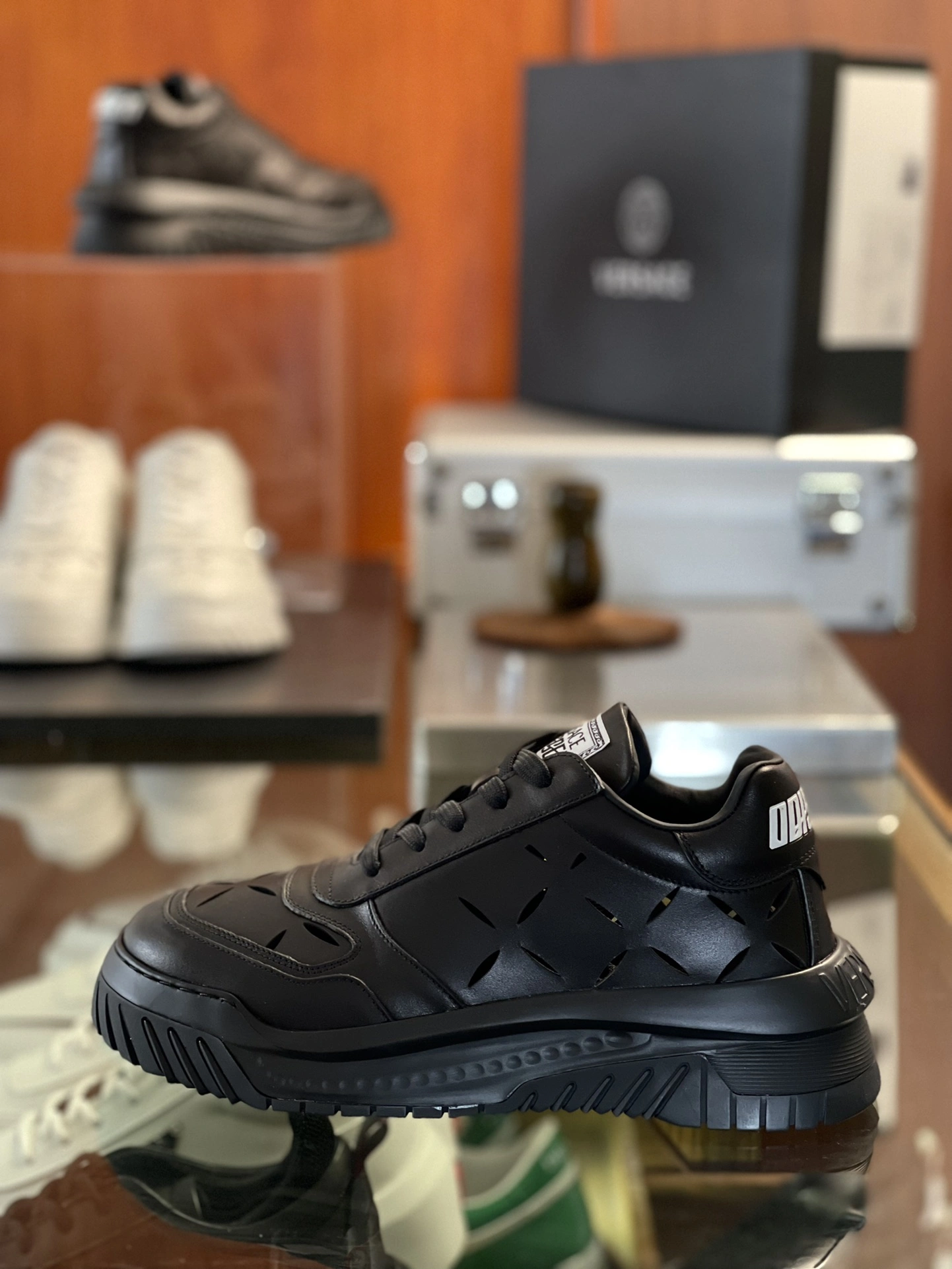 FashionForward Men V*ersace Top Sneakers ODISSEA RR 20230606 - 6650