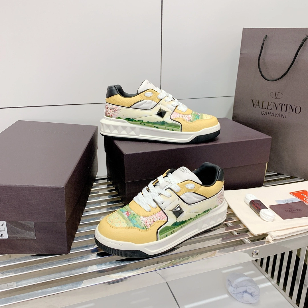 Durable Men Women 𝑉*𝐴𝐿𝐸𝑁𝑇𝐼𝑁𝑂 Top Sneakers 7575