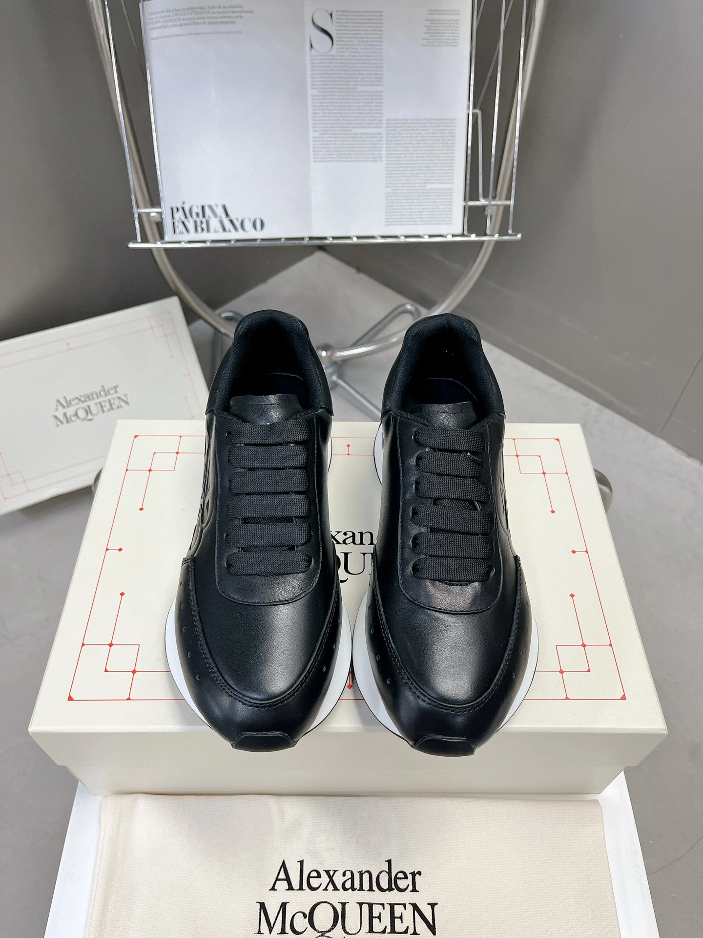 Fashionable Men Women A*lexander M*cqueen Top Sneaker CP 20230608- 3074