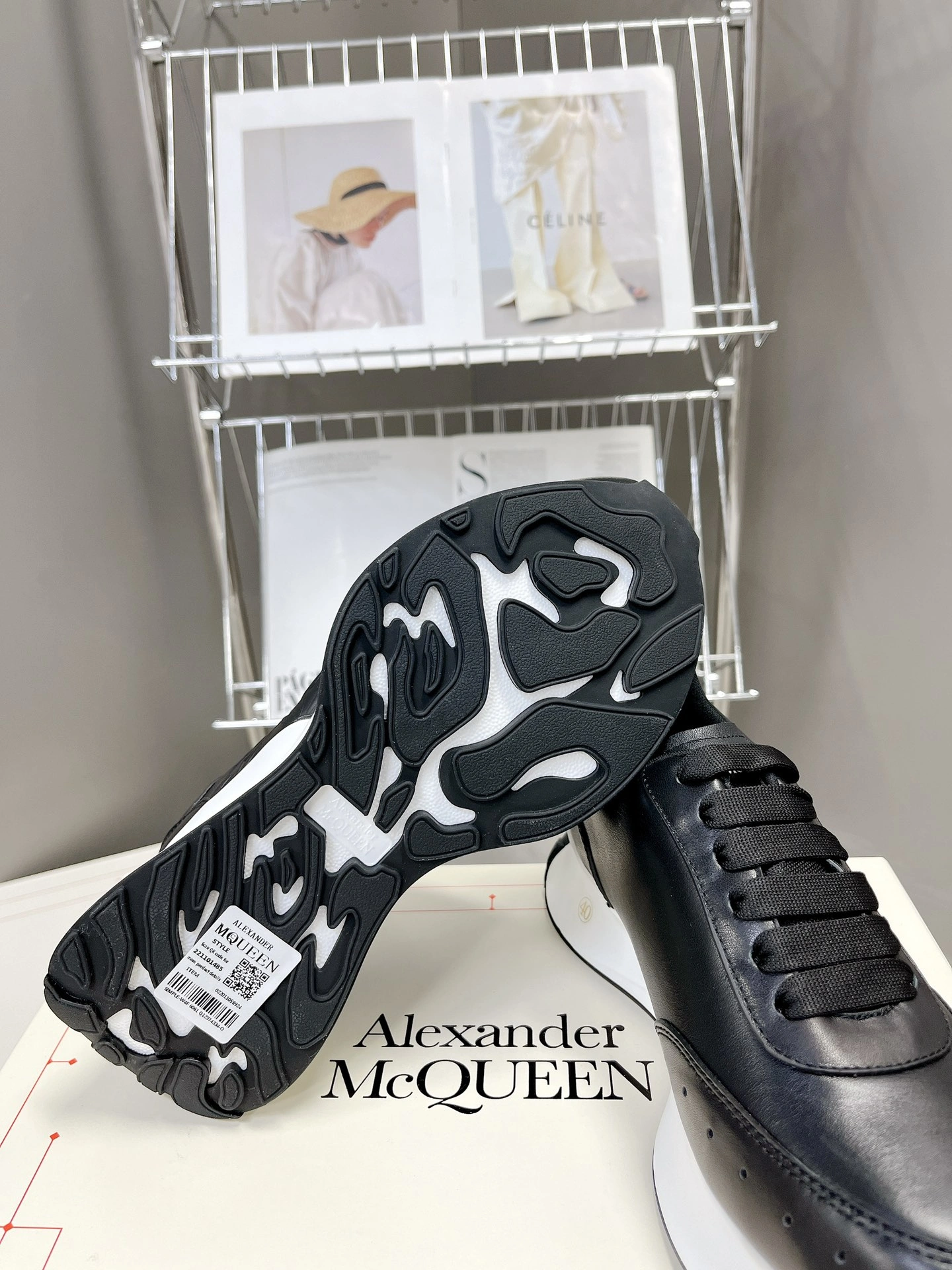 Fashionable Men Women A*lexander M*cqueen Top Sneaker CP 20230608- 3074