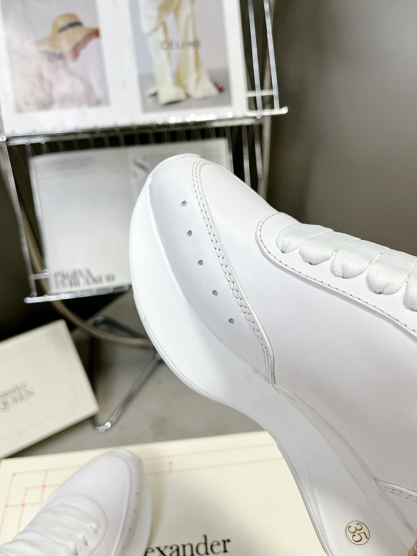 Stylish Men Women A*lexander M*cqueen Top Sneaker CP 20230608- 3072