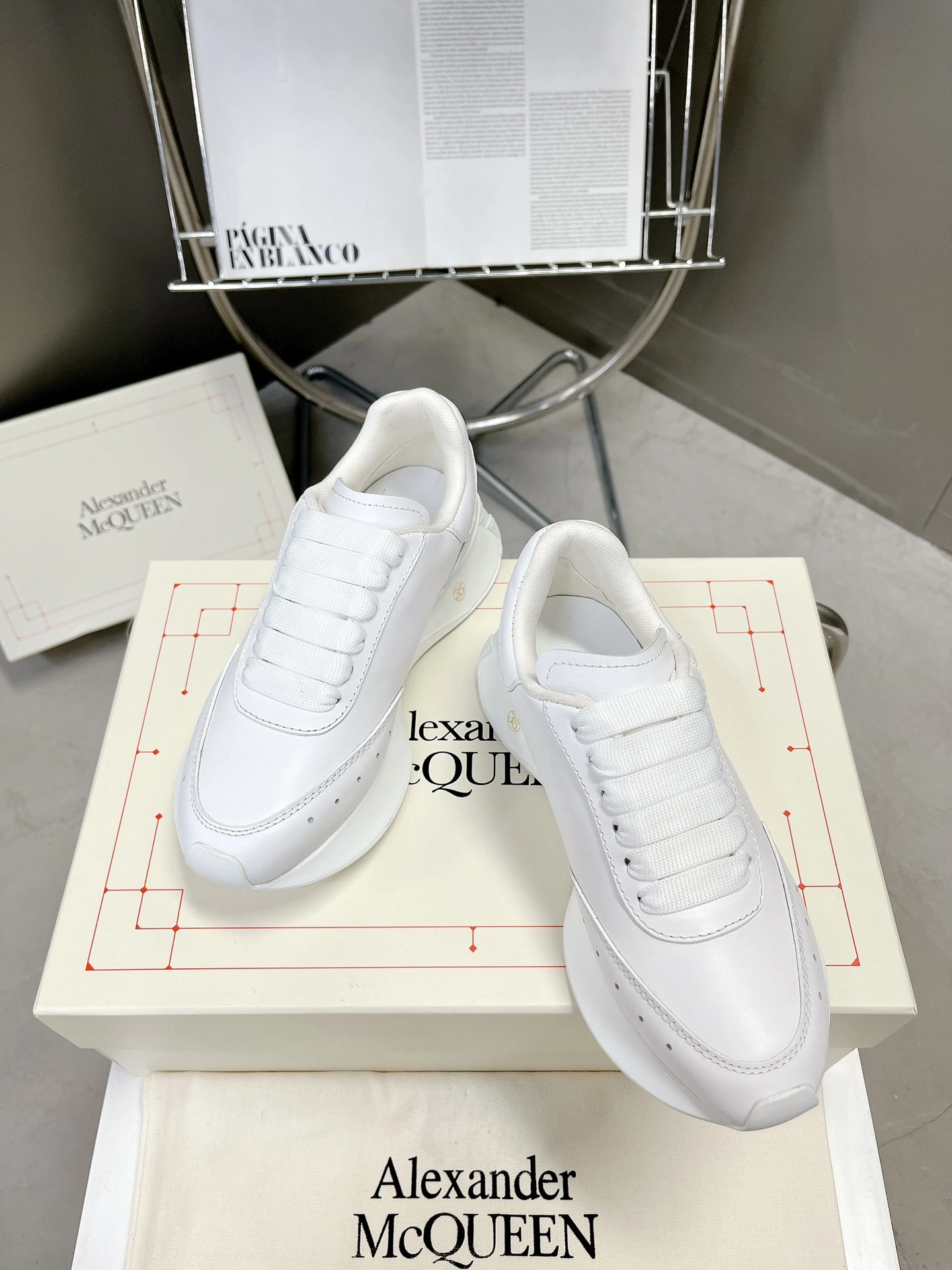 Stylish Men Women A*lexander M*cqueen Top Sneaker CP 20230608- 3072