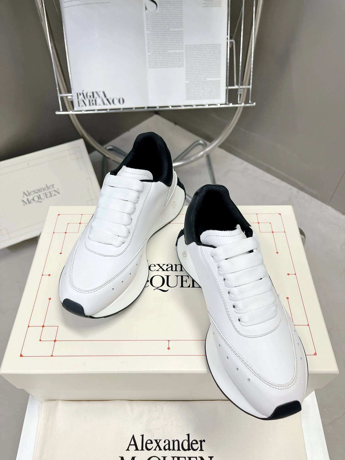 Men Women A*lexander M*cqueen Top Sneaker CP 20230608- TopPick 3073