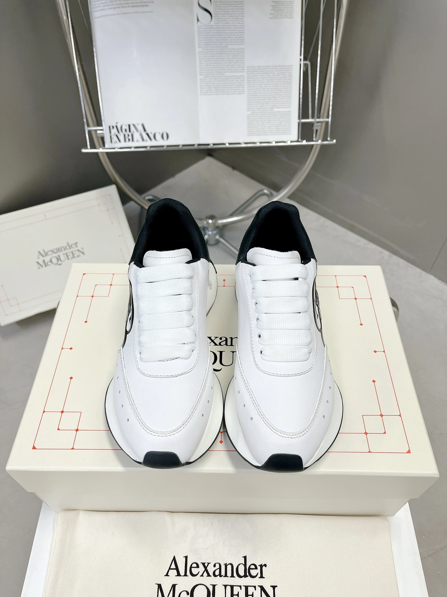 Men Women A*lexander M*cqueen Top Sneaker CP 20230608- TopPick 3073