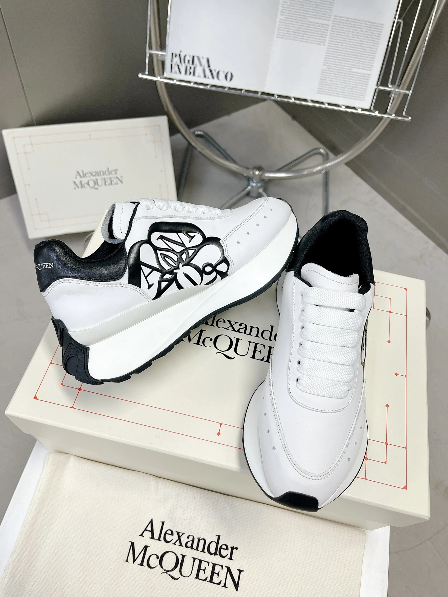 Men Women A*lexander M*cqueen Top Sneaker CP 20230608- TopPick 3073