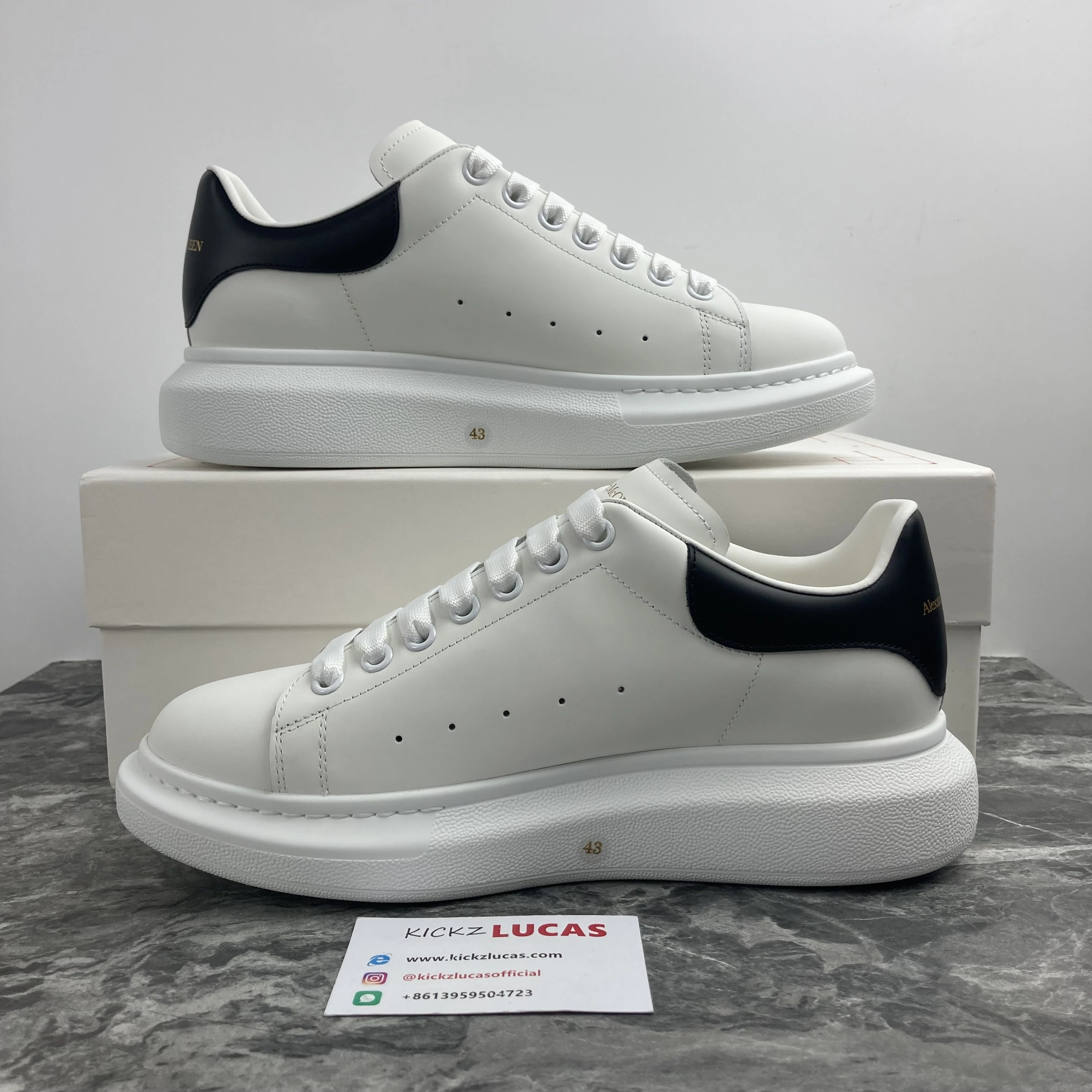 Men Women A*lexander M*cqueen Top Sneaker KK Effortless 3087
