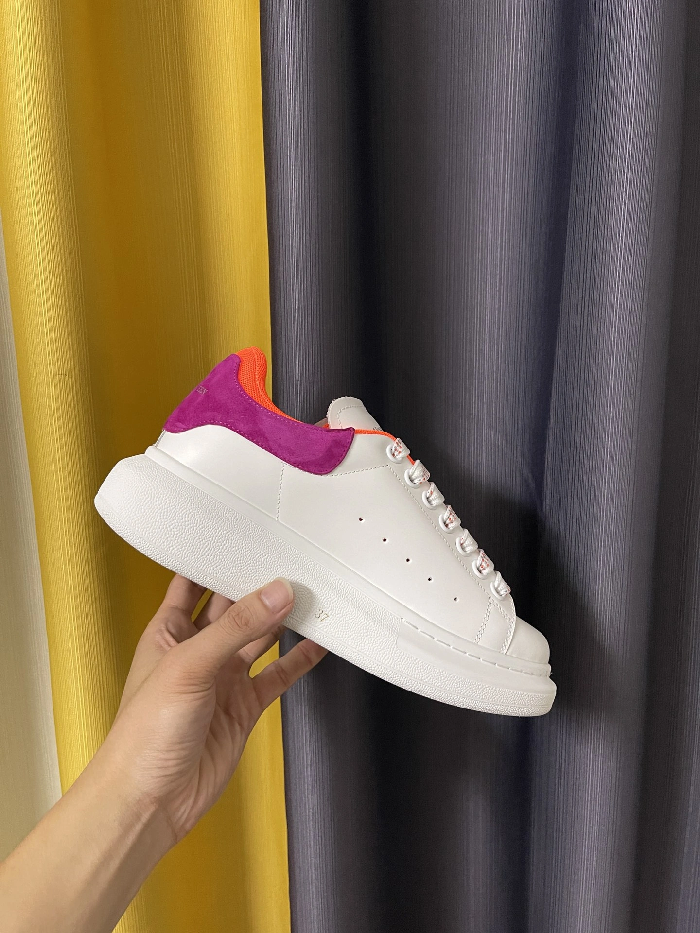 Attractive Men Women A*lexander M*cqueen Top Sneaker YP 20230815- 3032