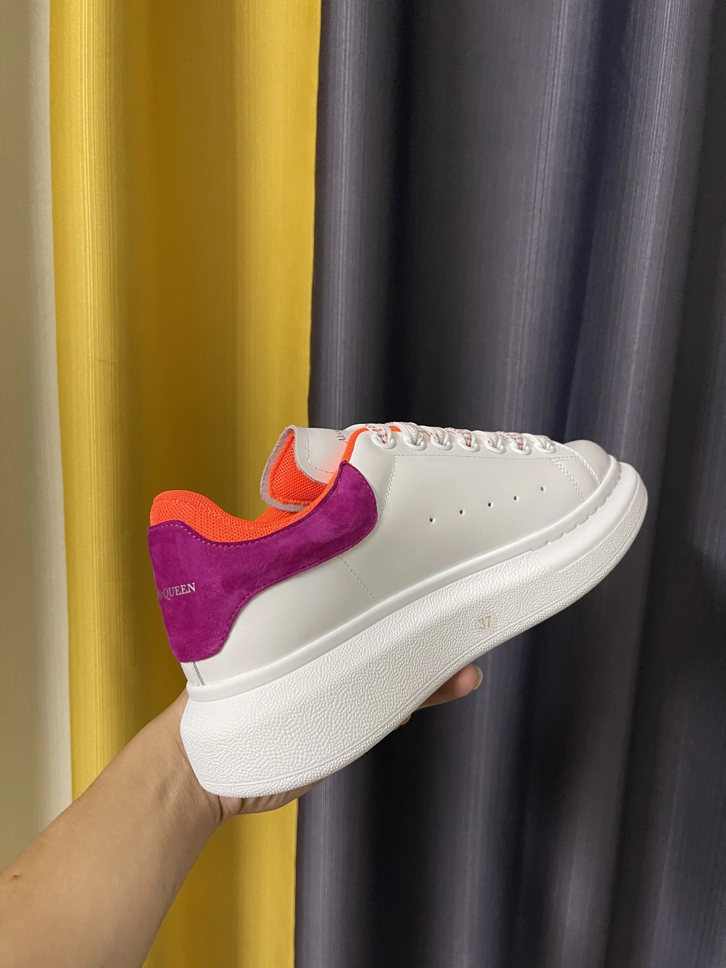 Attractive Men Women A*lexander M*cqueen Top Sneaker YP 20230815- 3032