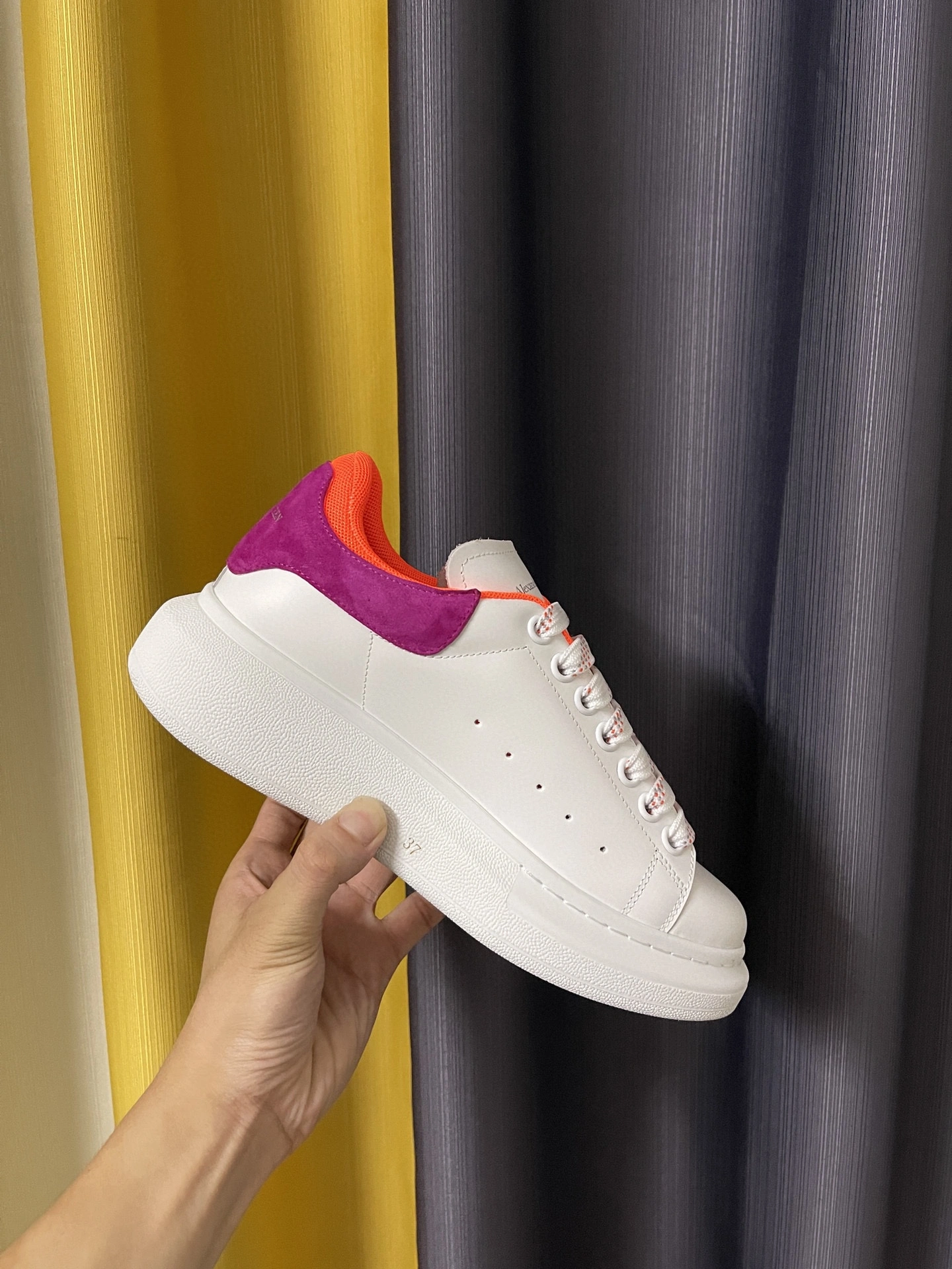 Attractive Men Women A*lexander M*cqueen Top Sneaker YP 20230815- 3032