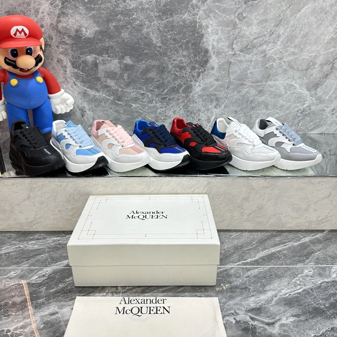 Refined Men Women A*lexander M*cqueen Top Sneaker YP 20230816- 2829