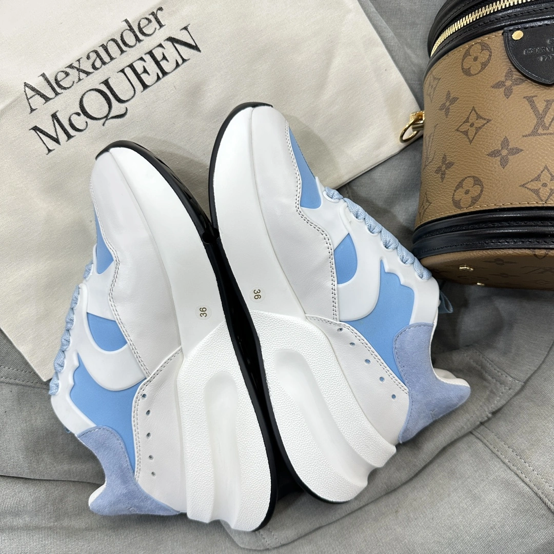 Men Women A*lexander M*cqueen Top Sneaker YP 20230816- Vibrant 2824