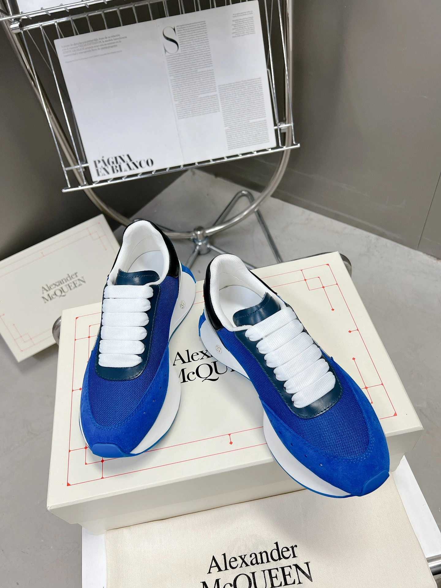 Bright Men Women A*lexander M*cqueen Top Sneaker YP 20230816- 2910