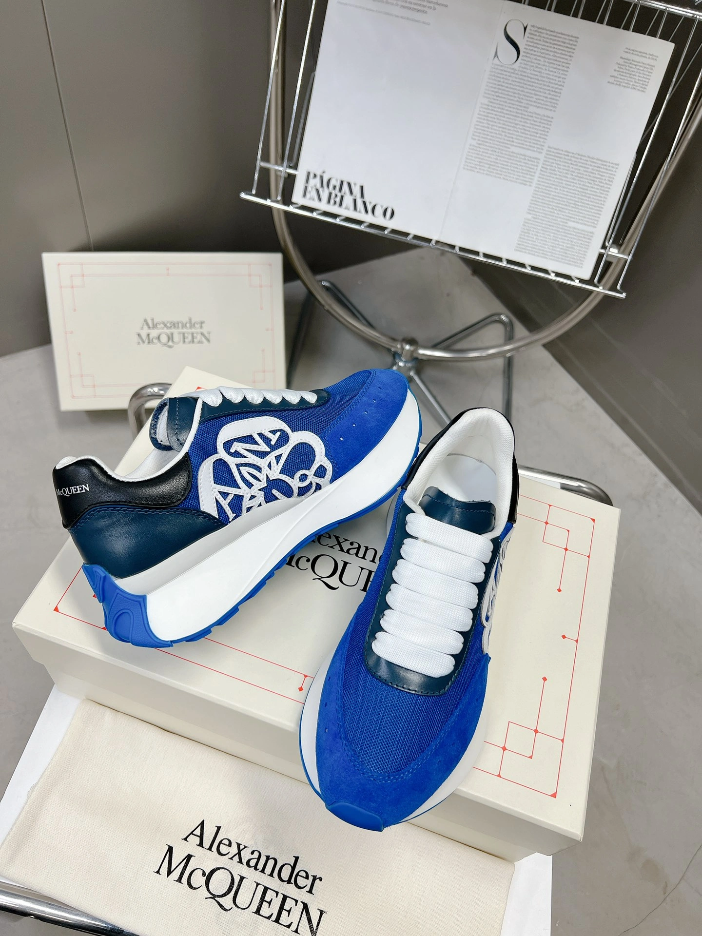 Bright Men Women A*lexander M*cqueen Top Sneaker YP 20230816- 2910