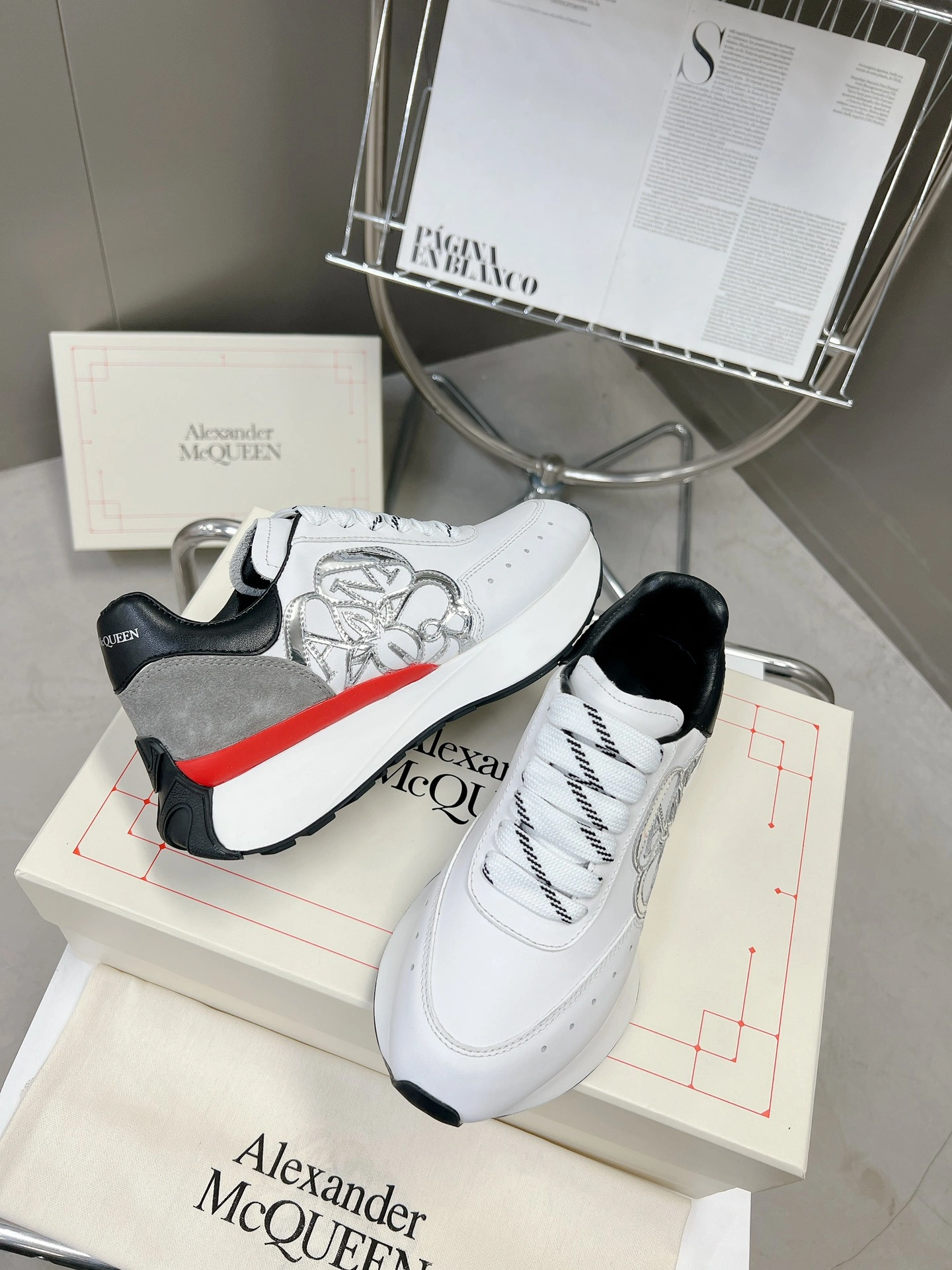 Men Women A*lexander M*cqueen Top Sneaker YP 20230816- Fashionable 2909