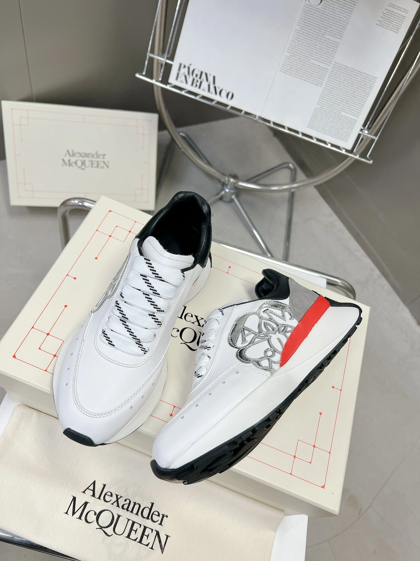 Men Women A*lexander M*cqueen Top Sneaker YP 20230816- Fashionable 2909
