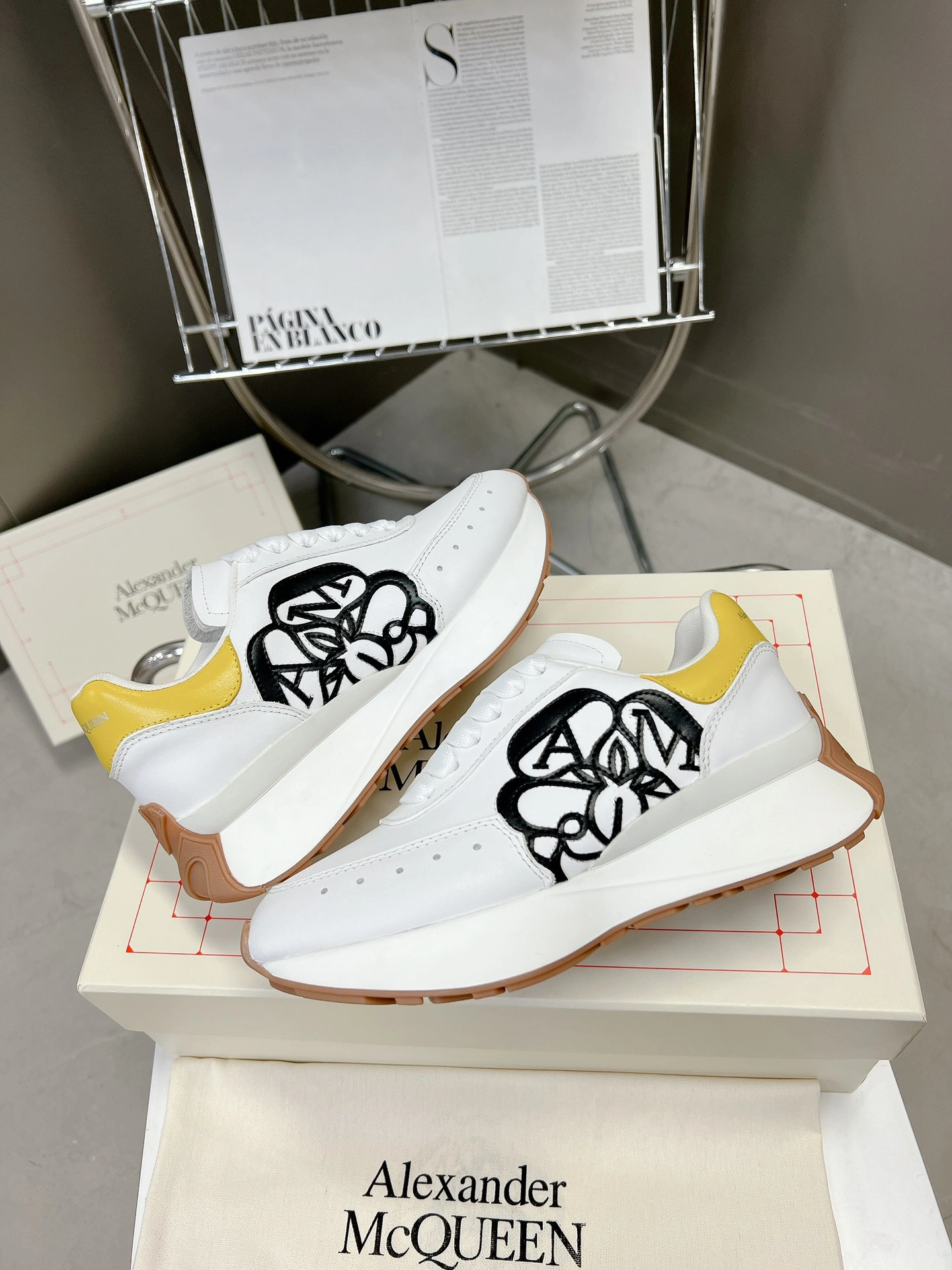 Lightweight Men Women A*lexander M*cqueen Top Sneaker YP 20230816- 2908