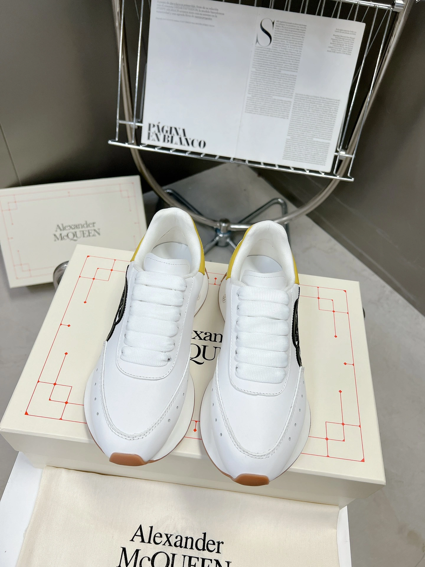 Lightweight Men Women A*lexander M*cqueen Top Sneaker YP 20230816- 2908